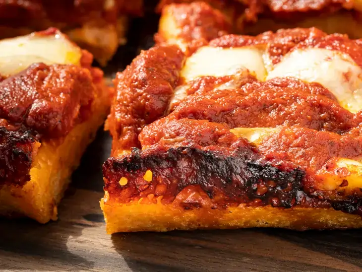 eating hummus with bread